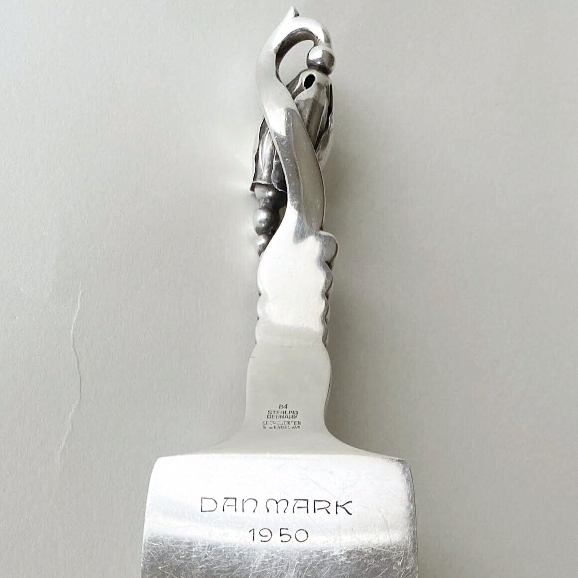 Georg Jensen Silver Blossom Pie Cutter No. 84