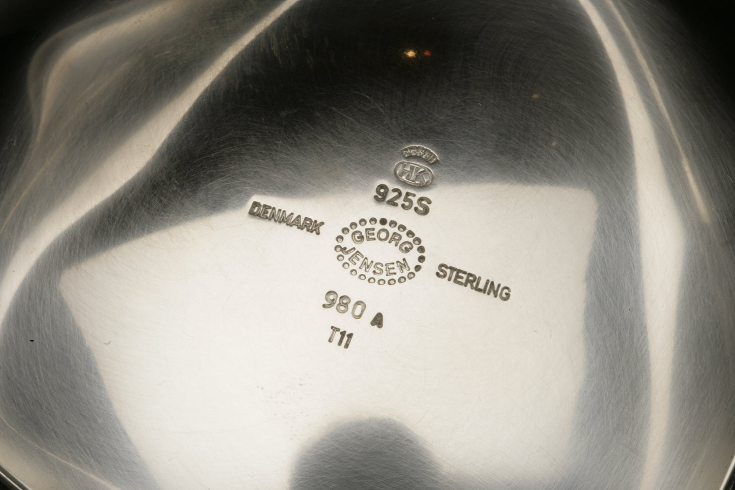 Georg Jensen Sterling Silver Centerpiece Bowl By Henning Koppel No 980A