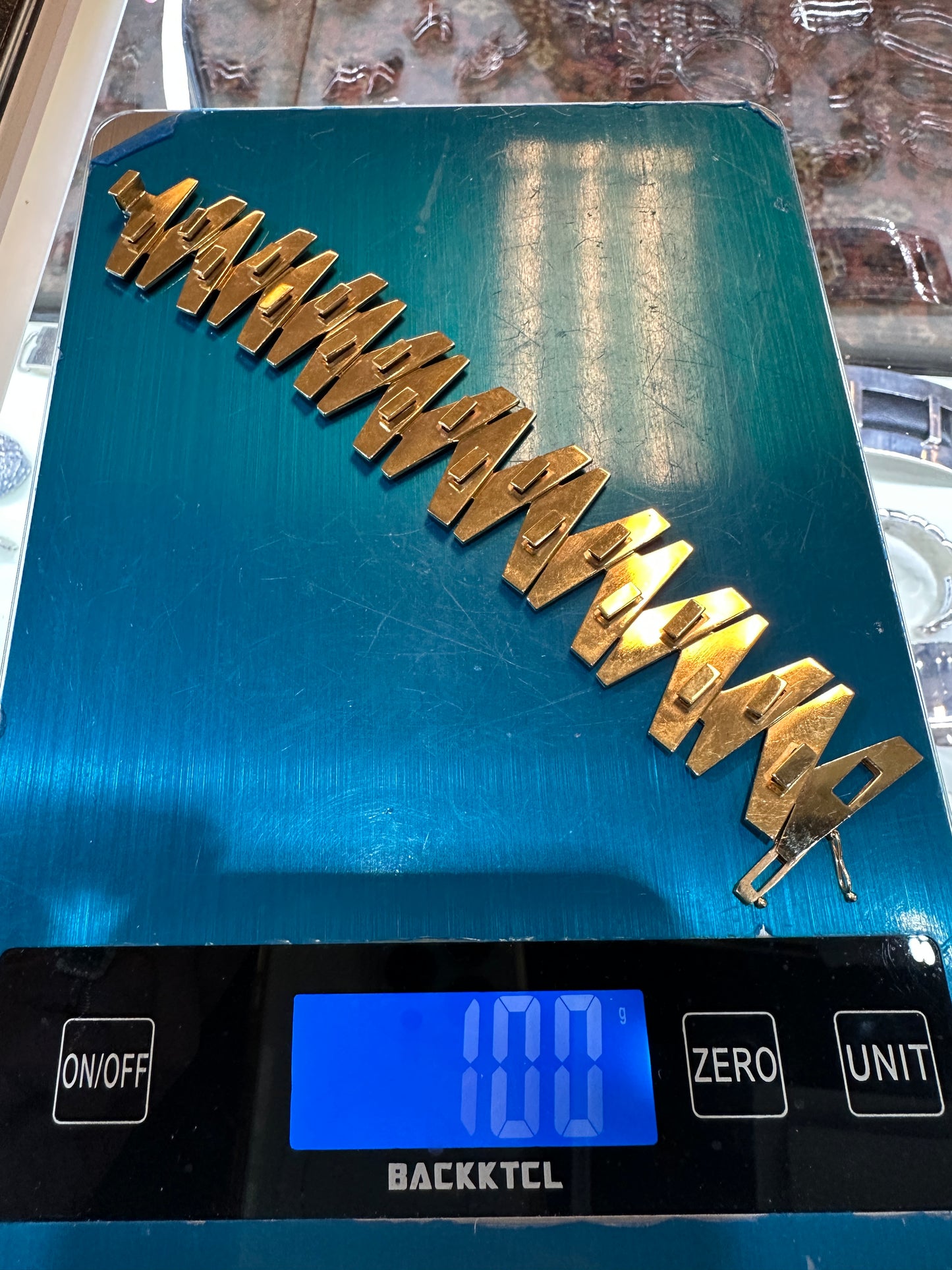 Estate Georg Jensen 18k Rose Gold Bracelet No 1114 by Soren Georg Jensen