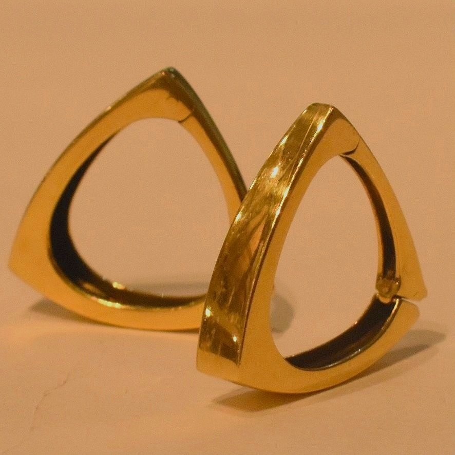 Estate Georg Jensen 18K Gold Lobster Cufflinks by Ragnar R