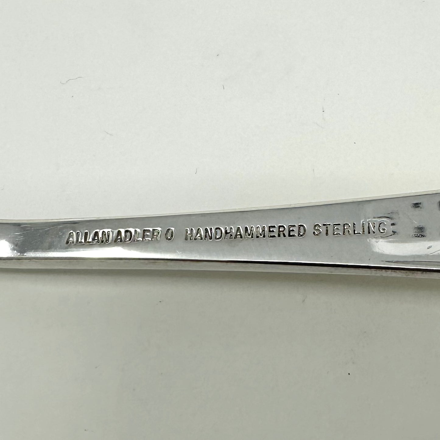 Estate Sterling Silver "Modern Georgian" by Allan Adler 4 Piece Place Setting