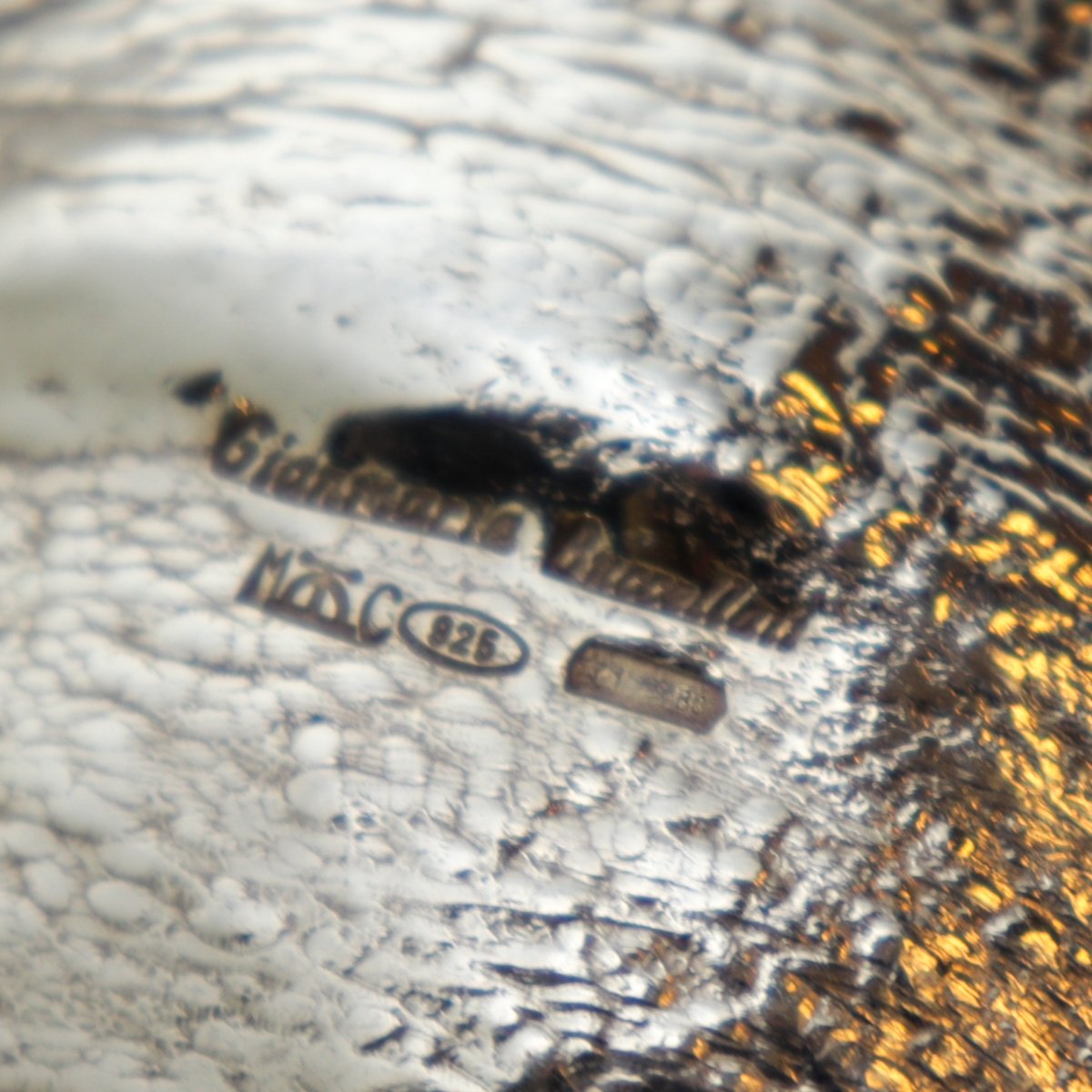 Estate Buccellati Sterling Silver Apple Dish