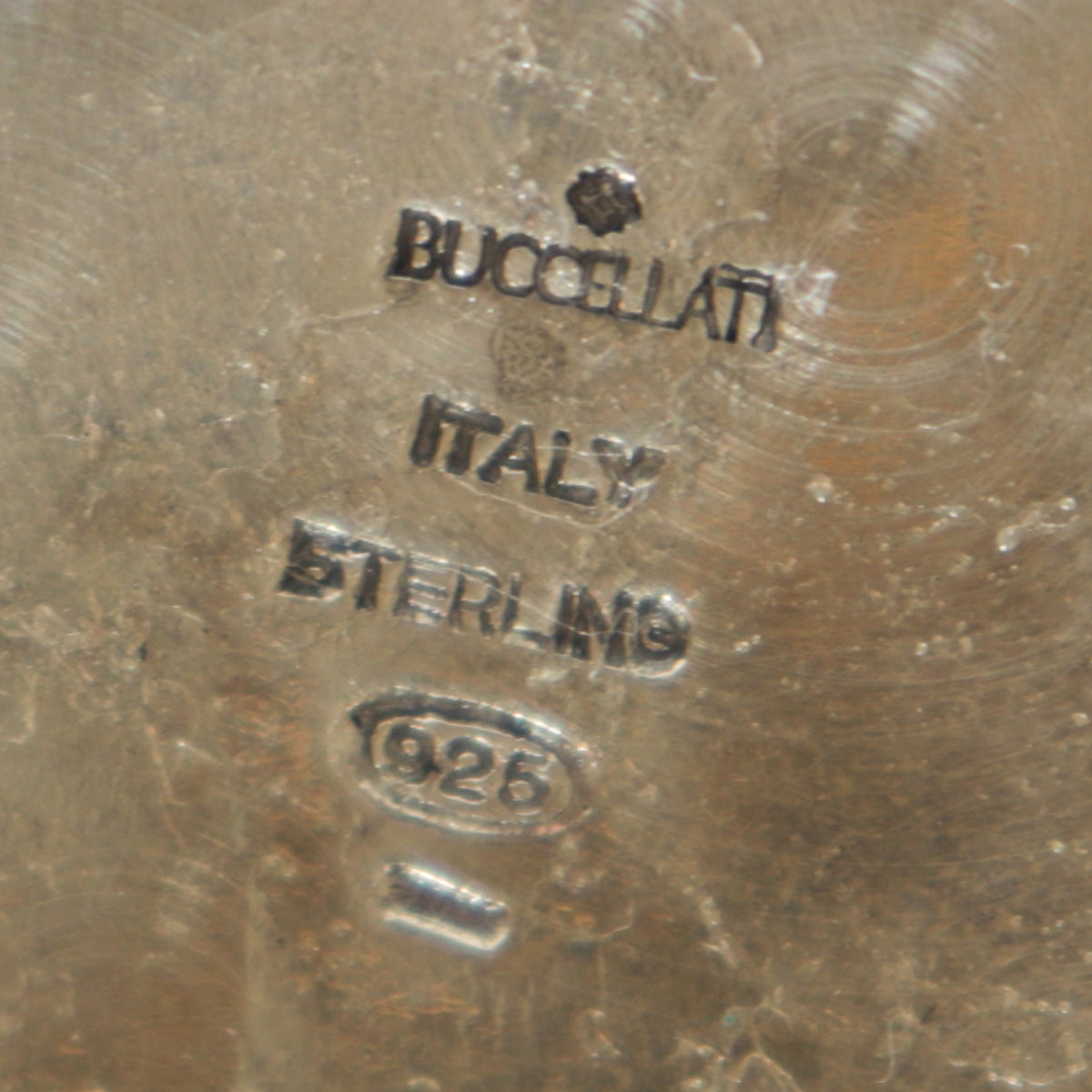 Estate Buccellati Sterling Silver Panda "Bear" Figurine