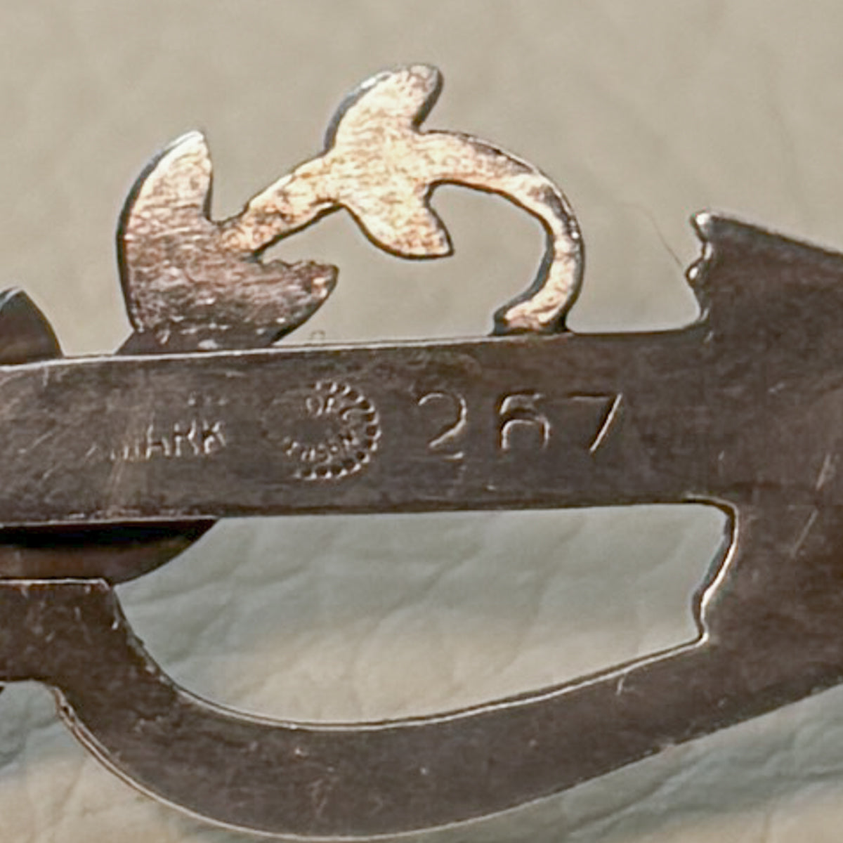 Estate Georg Jensen Sterling Silver Art Deco Brooch by Arno Malinowski No. 267