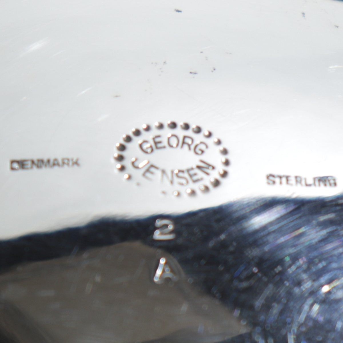 Estate Georg Jensen Sterling Silver "Blossom" Dish No. 2A