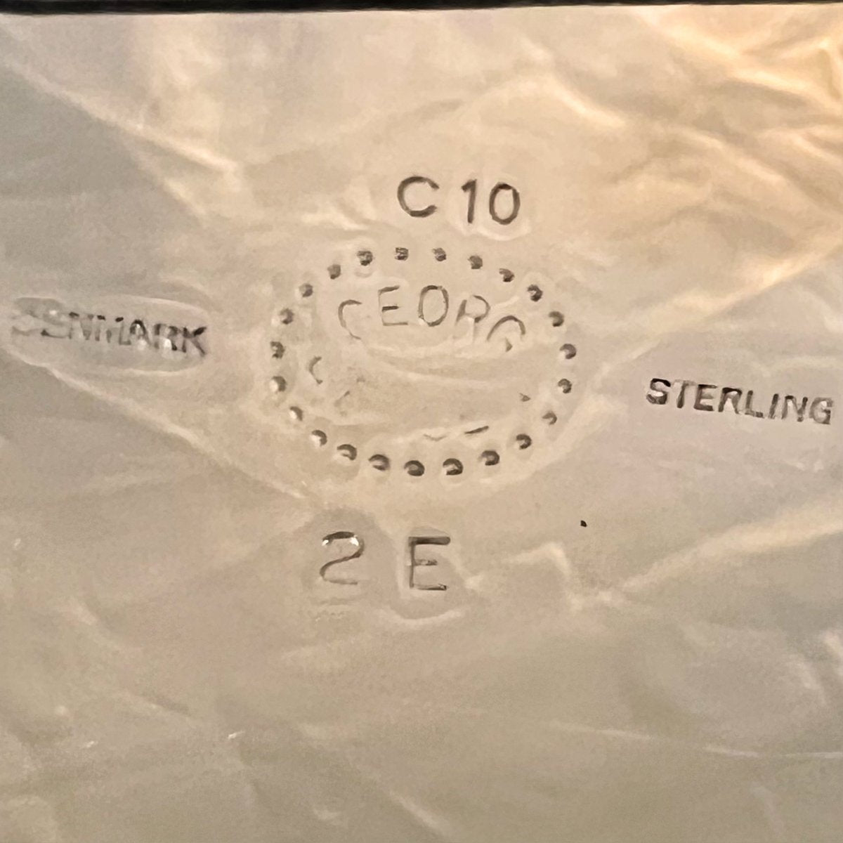 Estate Georg Jensen Sterling Silver "Blossom" Full Coffee & Tea Service No. 2D with Tray No. 2E