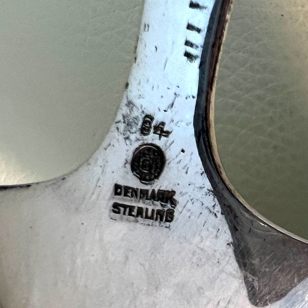 Estate Georg Jensen Sterling Silver "Blossom" Sauce Ladle No 84