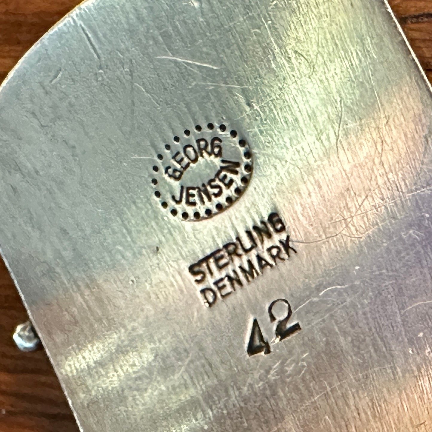 Estate Georg Jensen Sterling Silver Bracelet by Kristian Møhl-Hansen No. 42