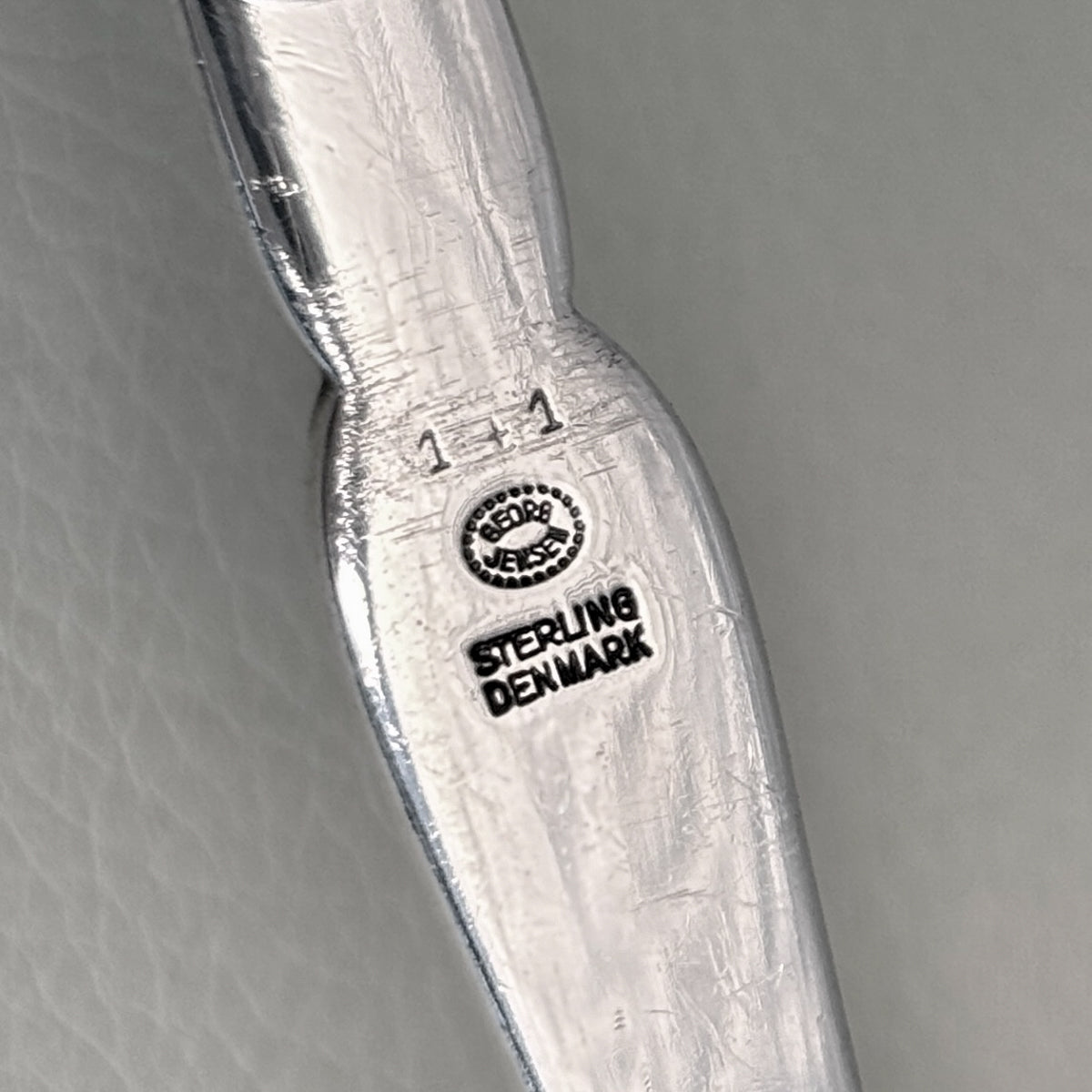 Estate Georg Jensen Sterling Silver Ornamental Sauce Ladle No 141