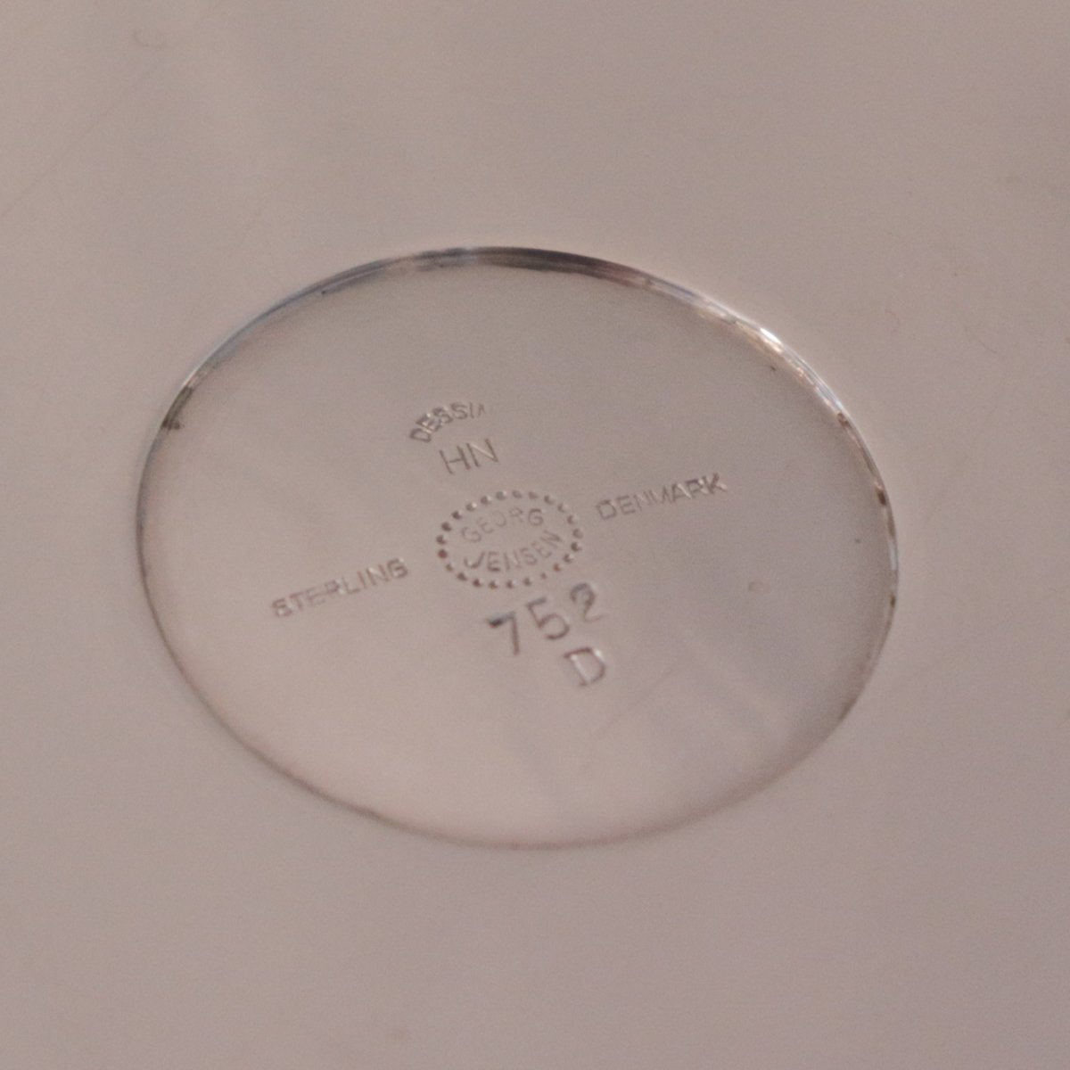 Estate Georg Jensen Pair of Sterling Silver Round Bowls by Harald Nielsen No. 752D