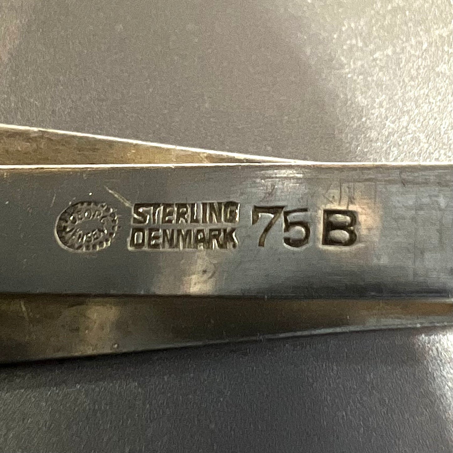 Estate Georg Jensen Sterling Silver Tie Bar by Poul Hansen No. 75B