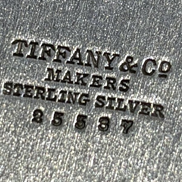 Estate Tiffany & Co. Sterling Silver Modern Bowl on Stand