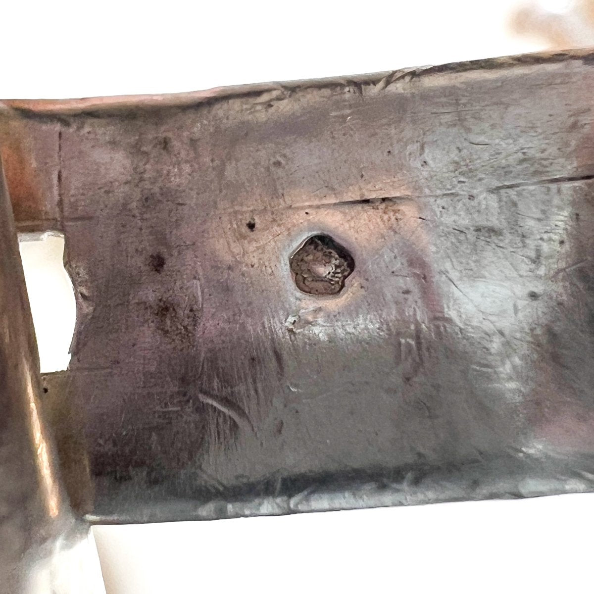 French Retro Bold 3 Link Bracelet with Buckle Links