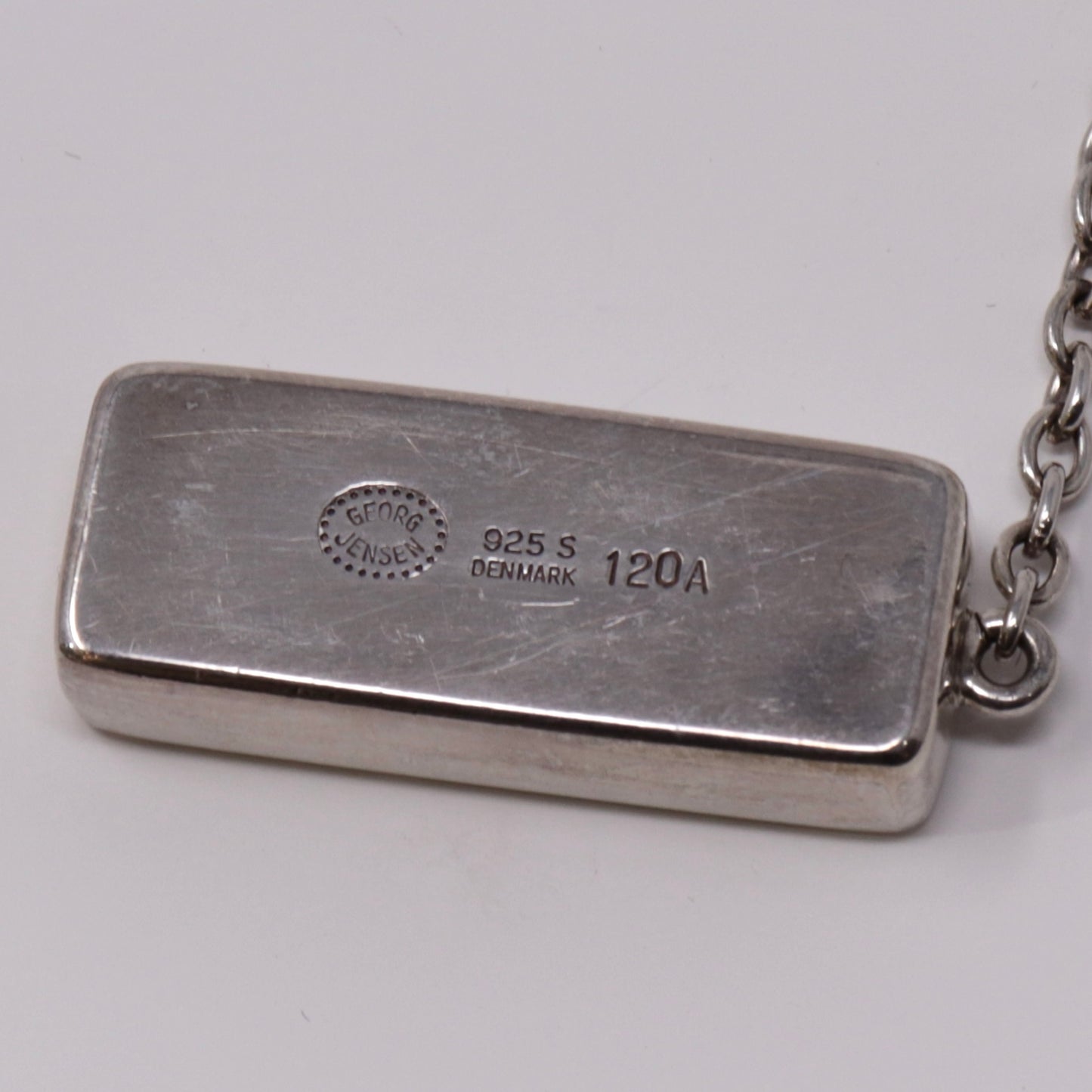 Estate Georg Jensen Sterling Silver Super Rare "Chime" Adjustable Necklace No. 120A by Astrid Fog