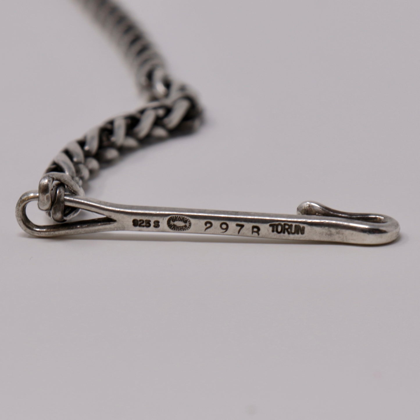 Estate Georg Jensen Vivianna Torun Heavy Wheat Chain No 297B