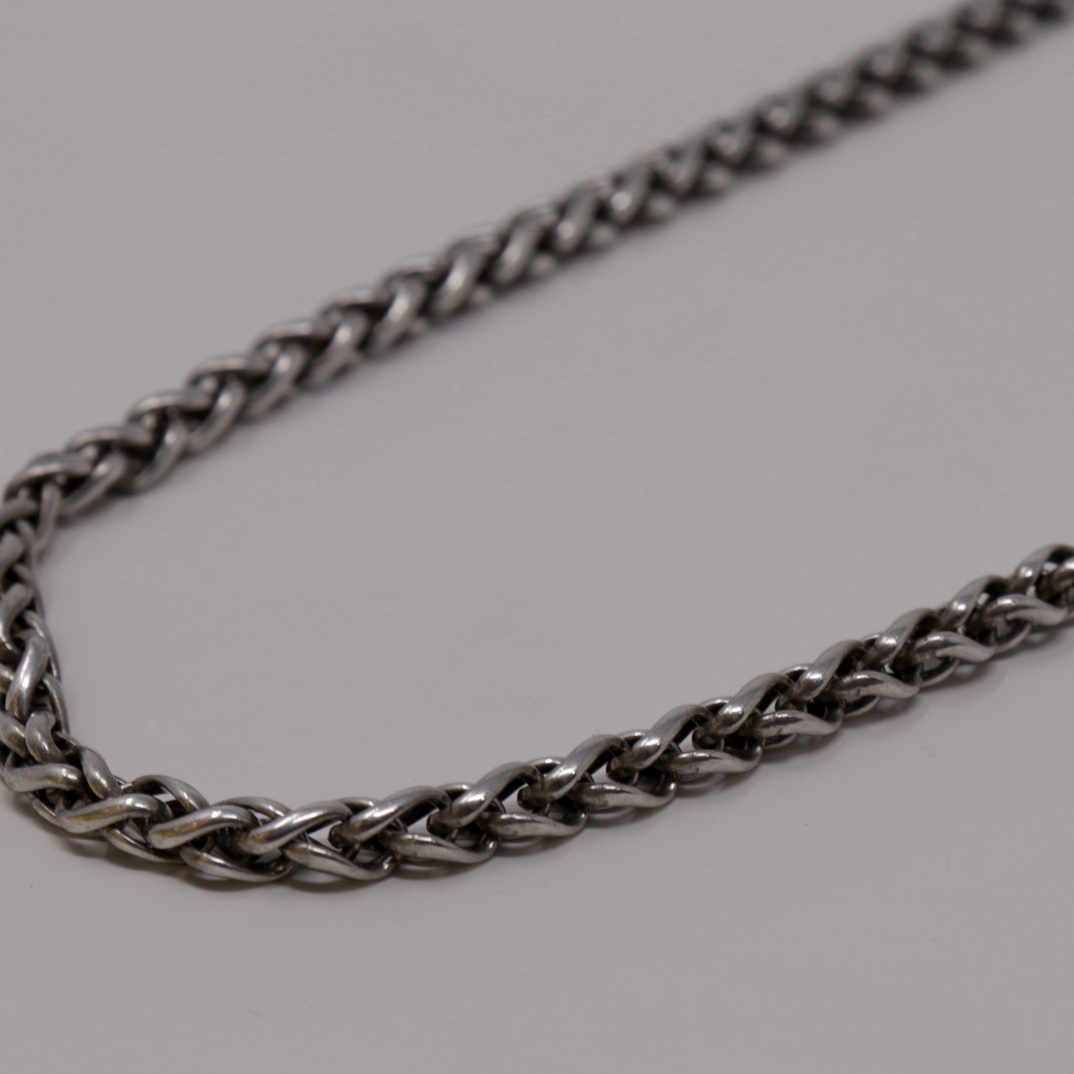 Estate Georg Jensen Vivianna Torun Heavy Wheat Chain No 297B