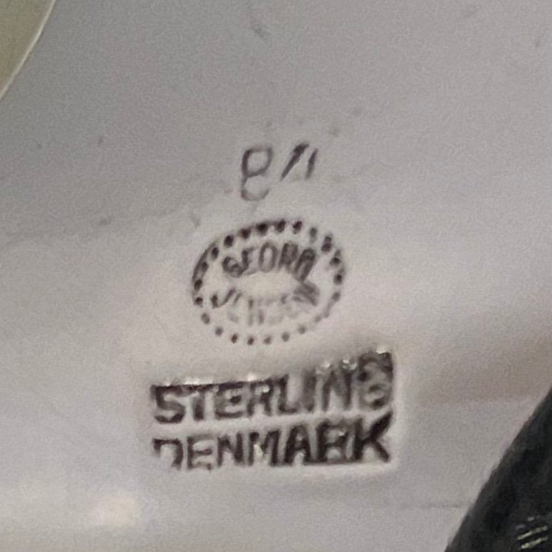 Georg Jensen Sterling Silver "Blossom" Pie/Tomato Server