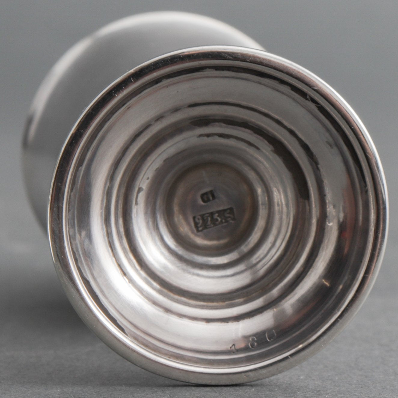 Georg Jensen Sterling Silver Salt Cellars and Pepperette Shaker Set No. 180