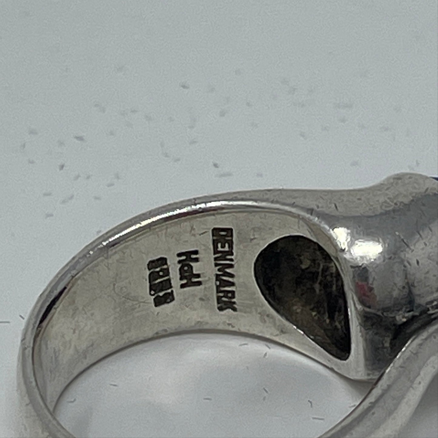 Hans Hansen Lapis Lazuli Silver Ring