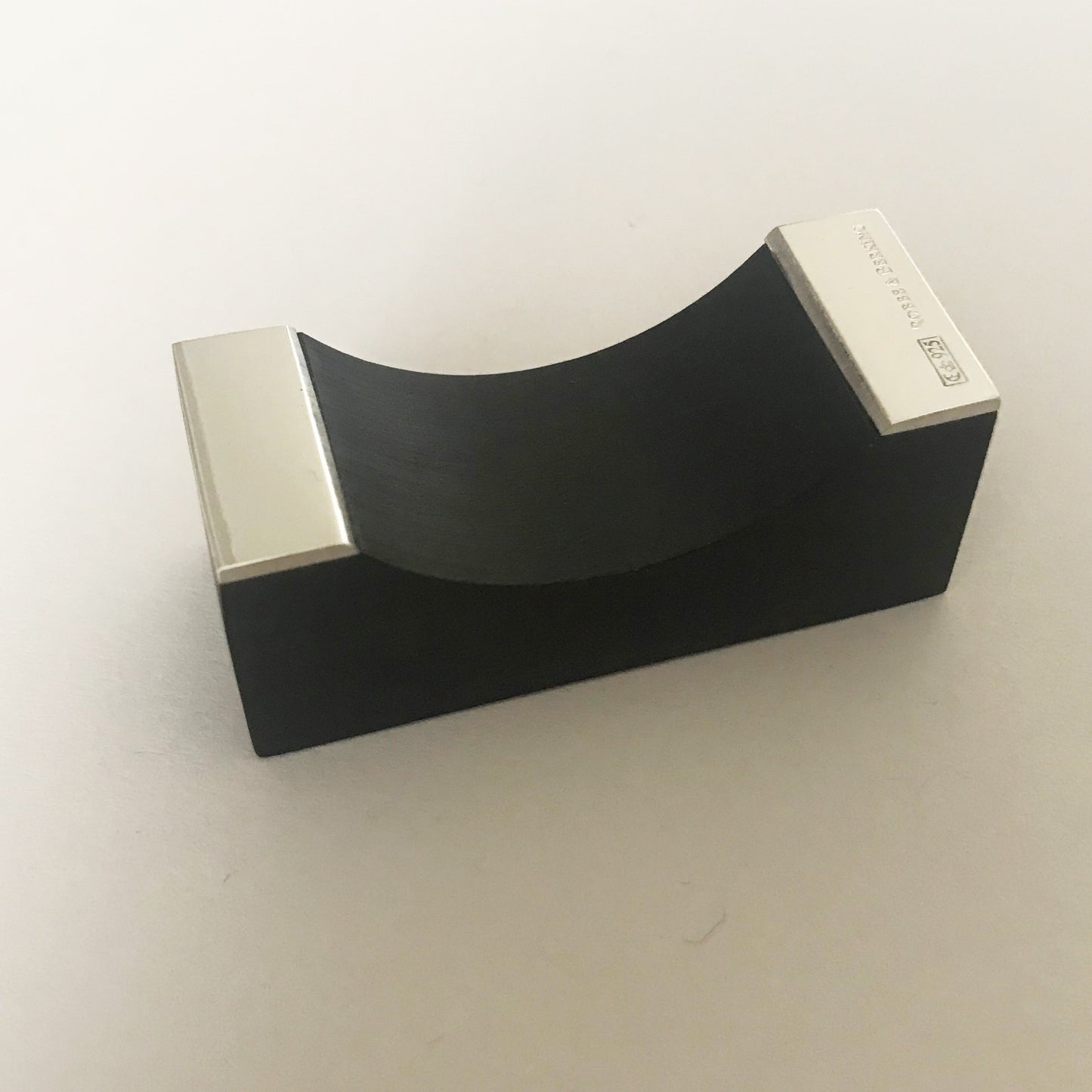 Robbe & Berking Sterling Silver and Ebony Chopsticks Complete Set