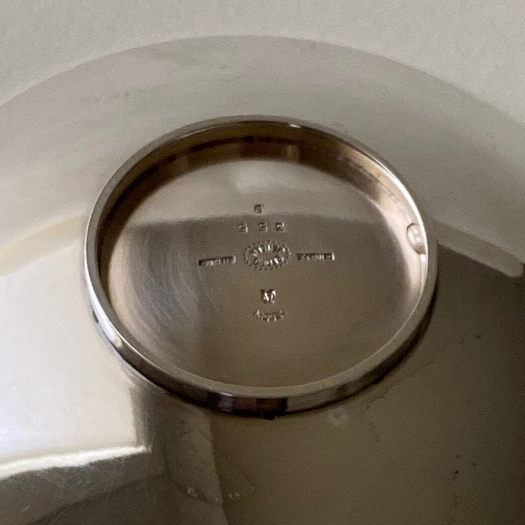 Estate Georg Jensen Sterling Silver Nut Dish