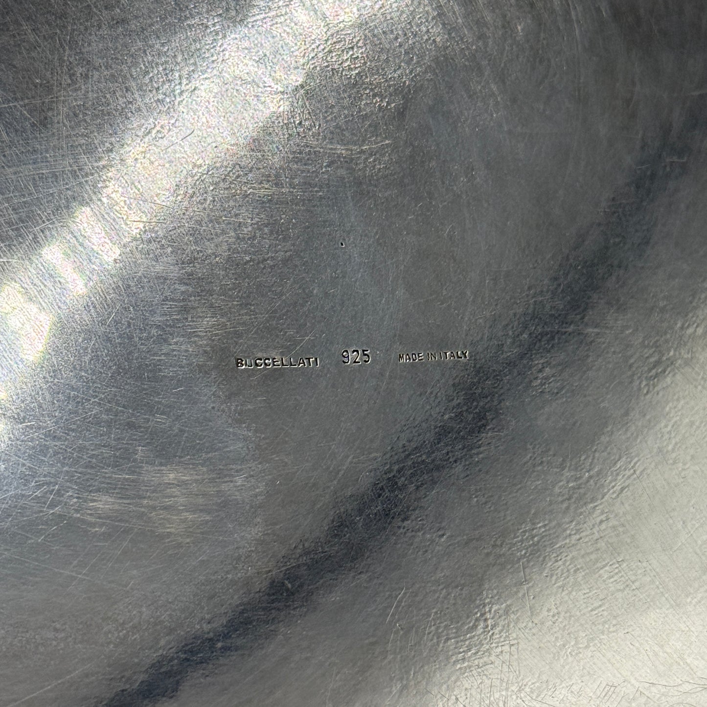 Estate Buccellati Sterling Silver Large Bowl