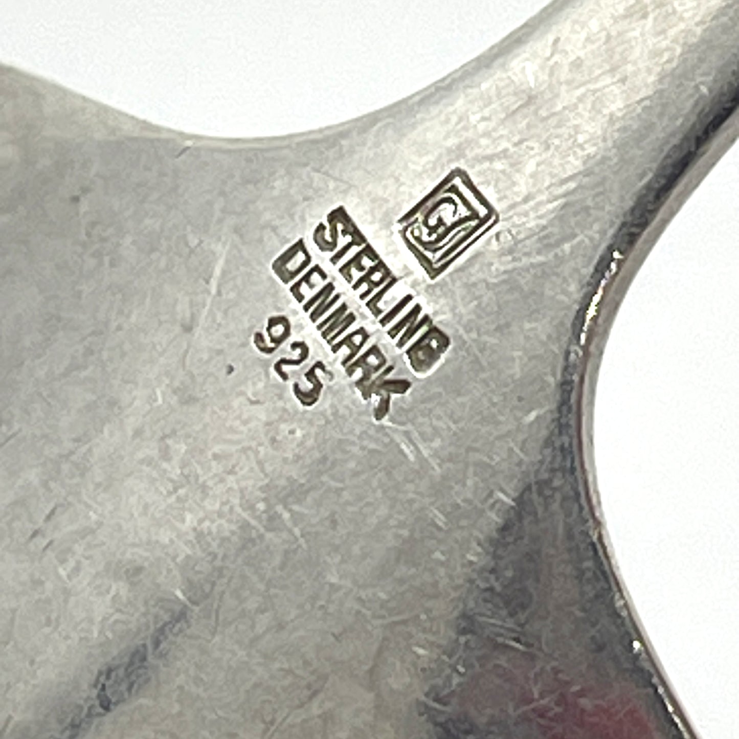 Estate Georg Jensen Sterling Silver Small Cream Ladle "Blossom"