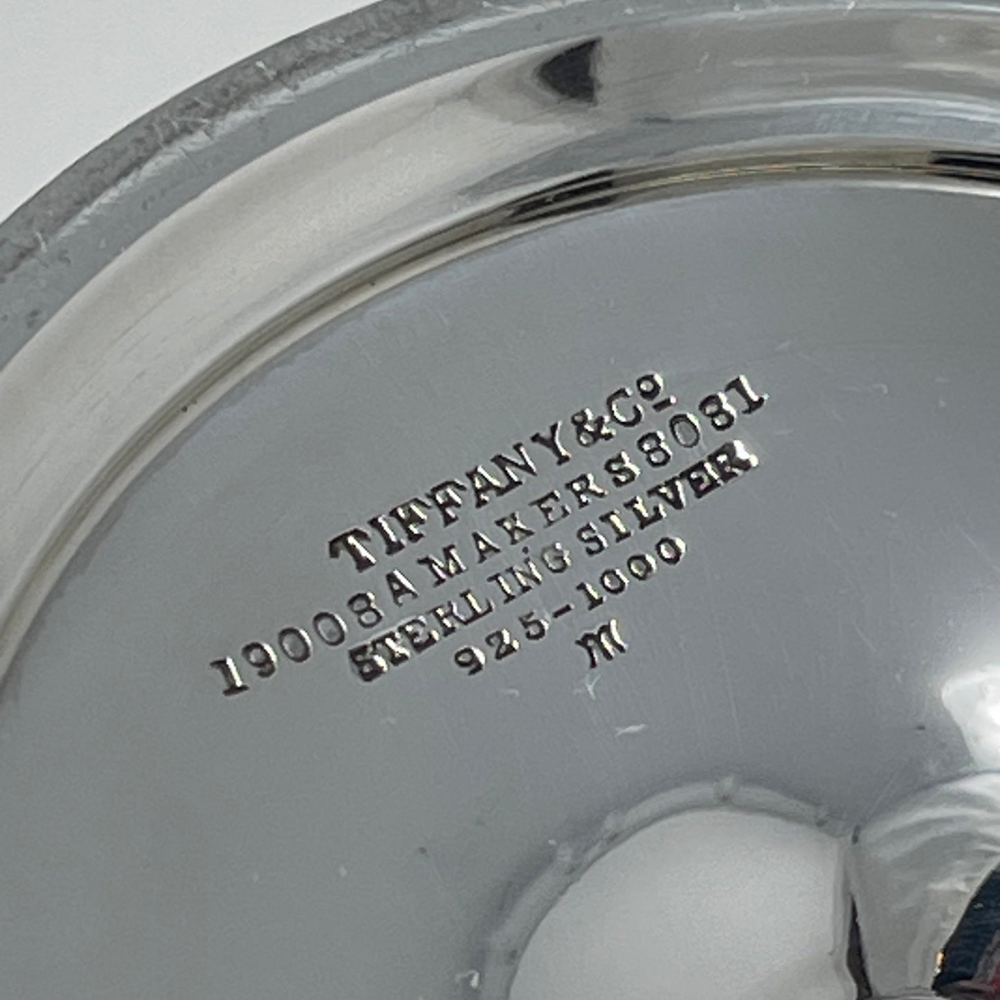 Estate Tiffany & Co. Sterling Silver Martini Glasses