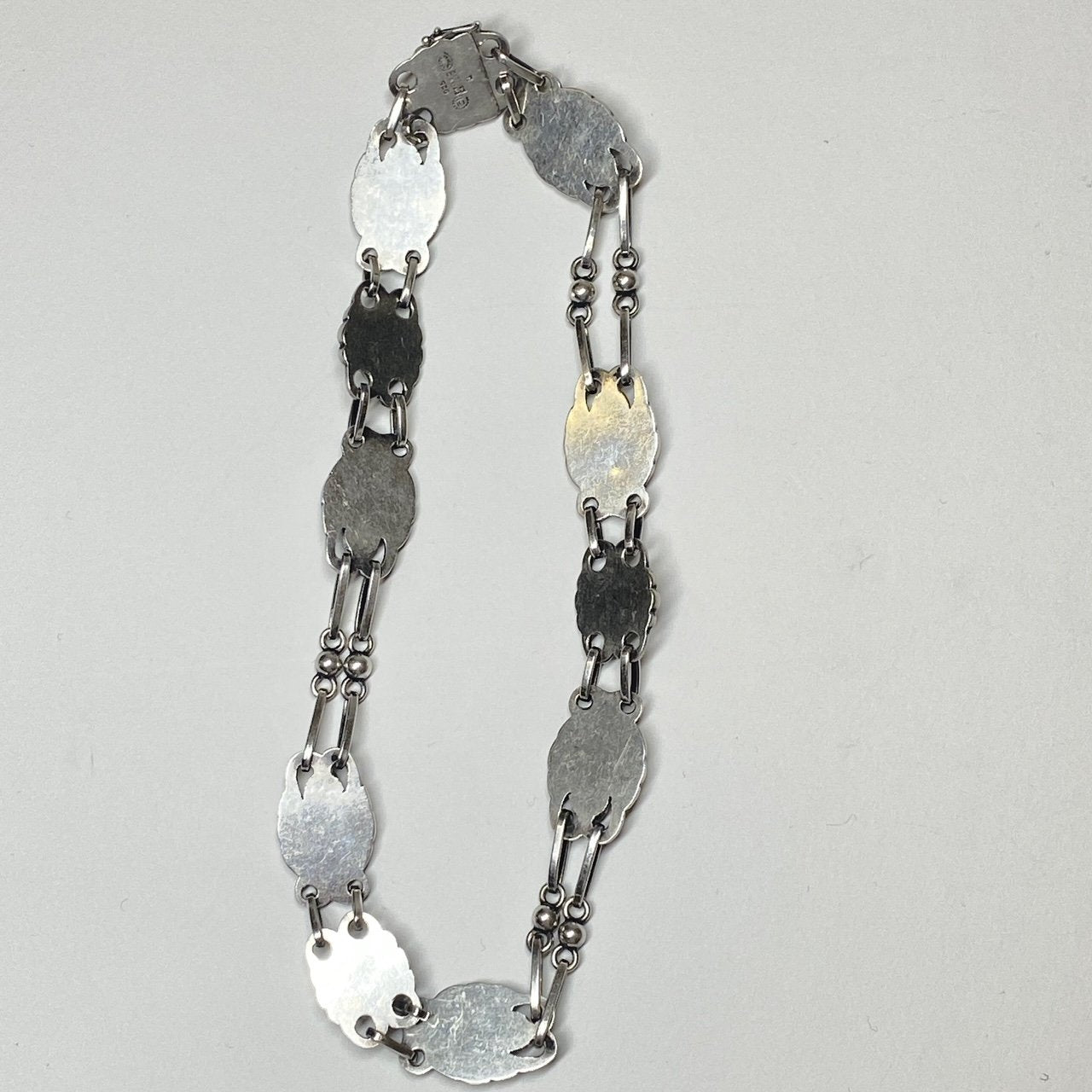 Estate Georg Jensen Sterling Necklace with Moonstone No 1