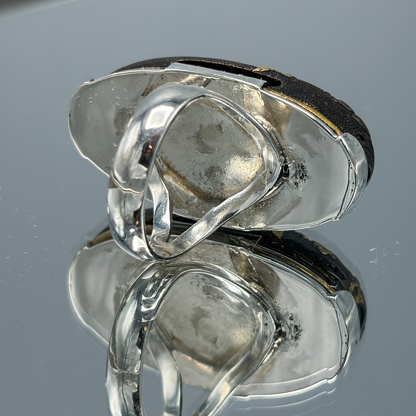 Shakudo Sterling Ring