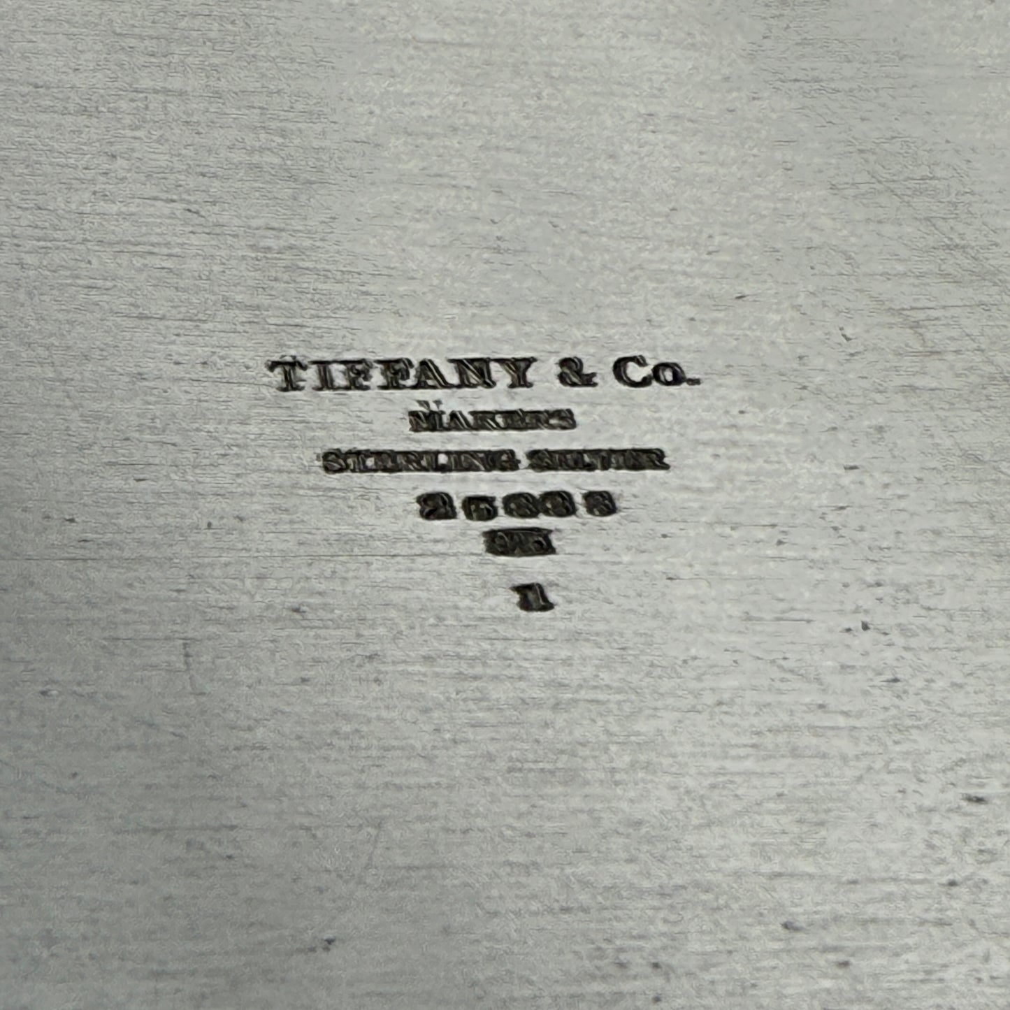 Estate Tiffany & Co. Sterling Silver Cigar Box