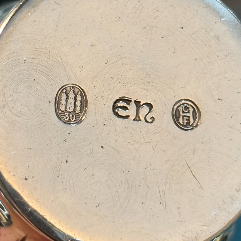 Estate Sterling Silver Evald Nielsen Salt and Pepper Shakers