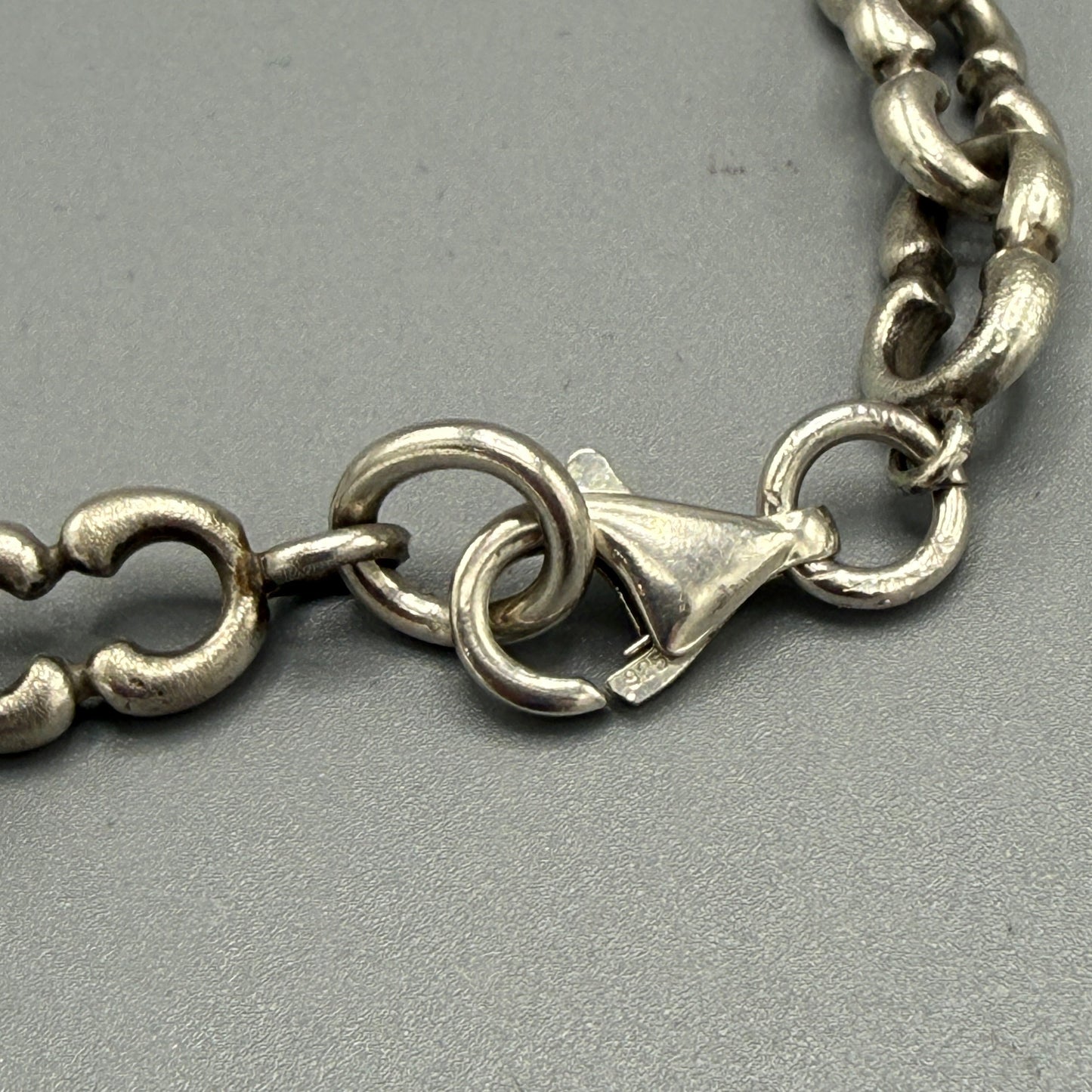 Estate Sterling Silver Figure-8 Chain Necklace
