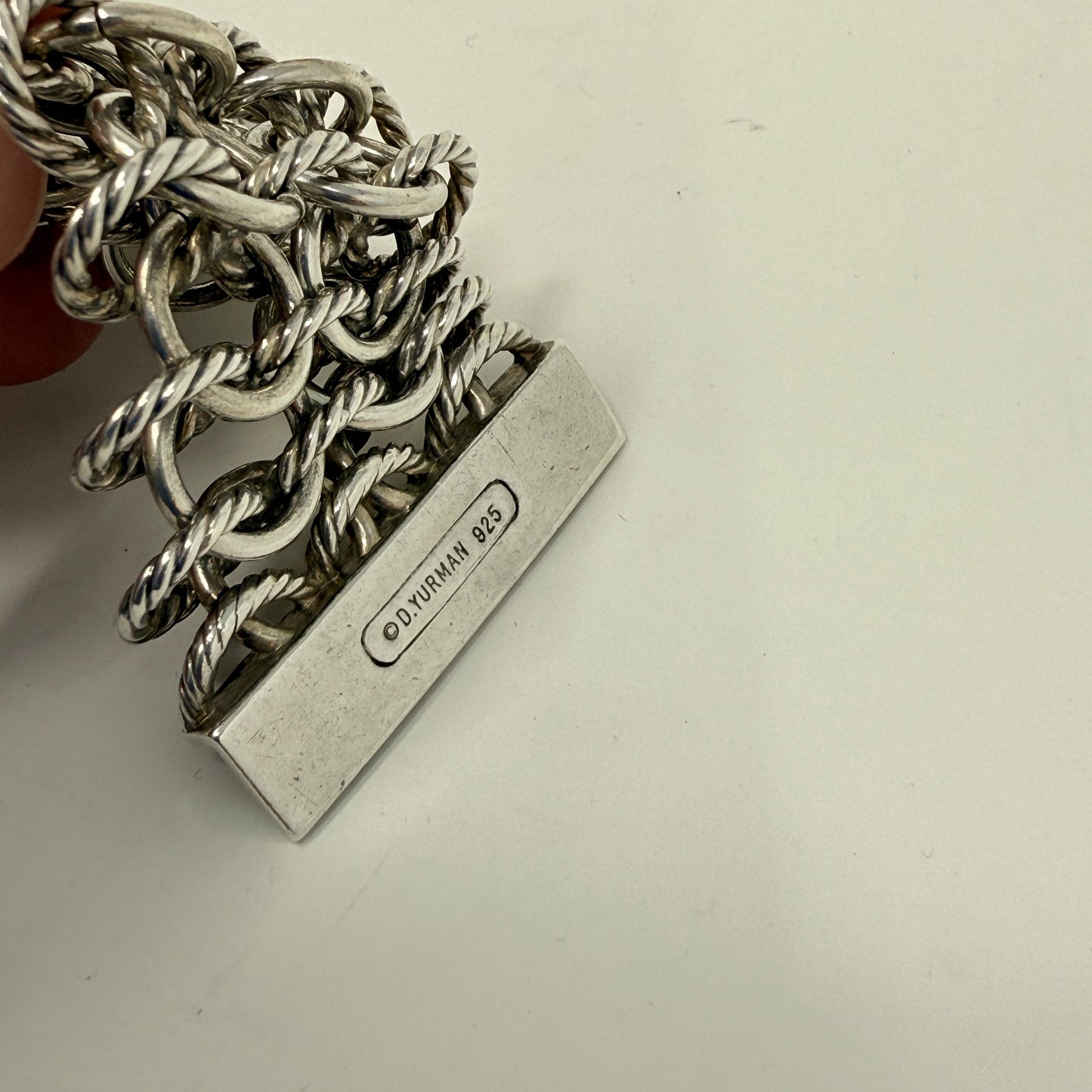 Estate Sterling Silver David Yurman Chain Bracelet