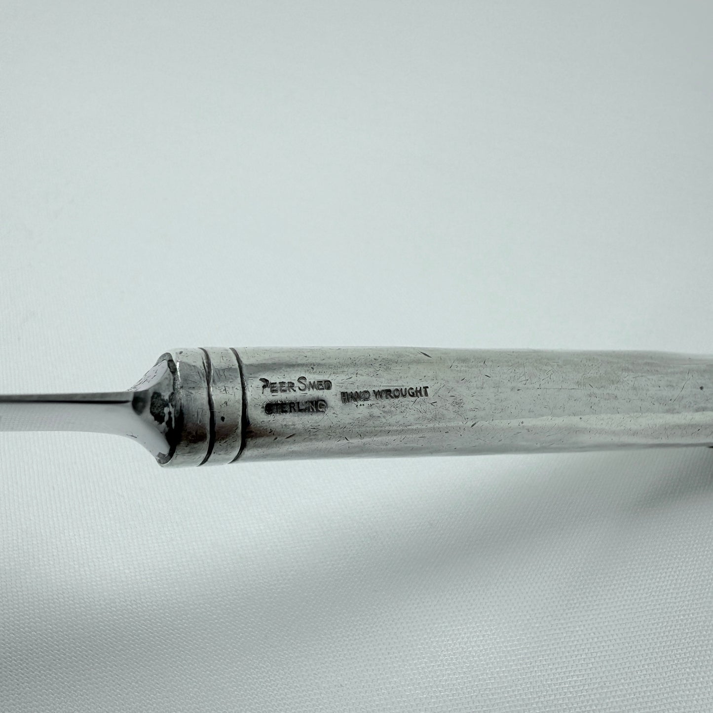 Peer Smed Sterling Silver “Jack-in-the-Pulpit" Dinner Knives Set of Four