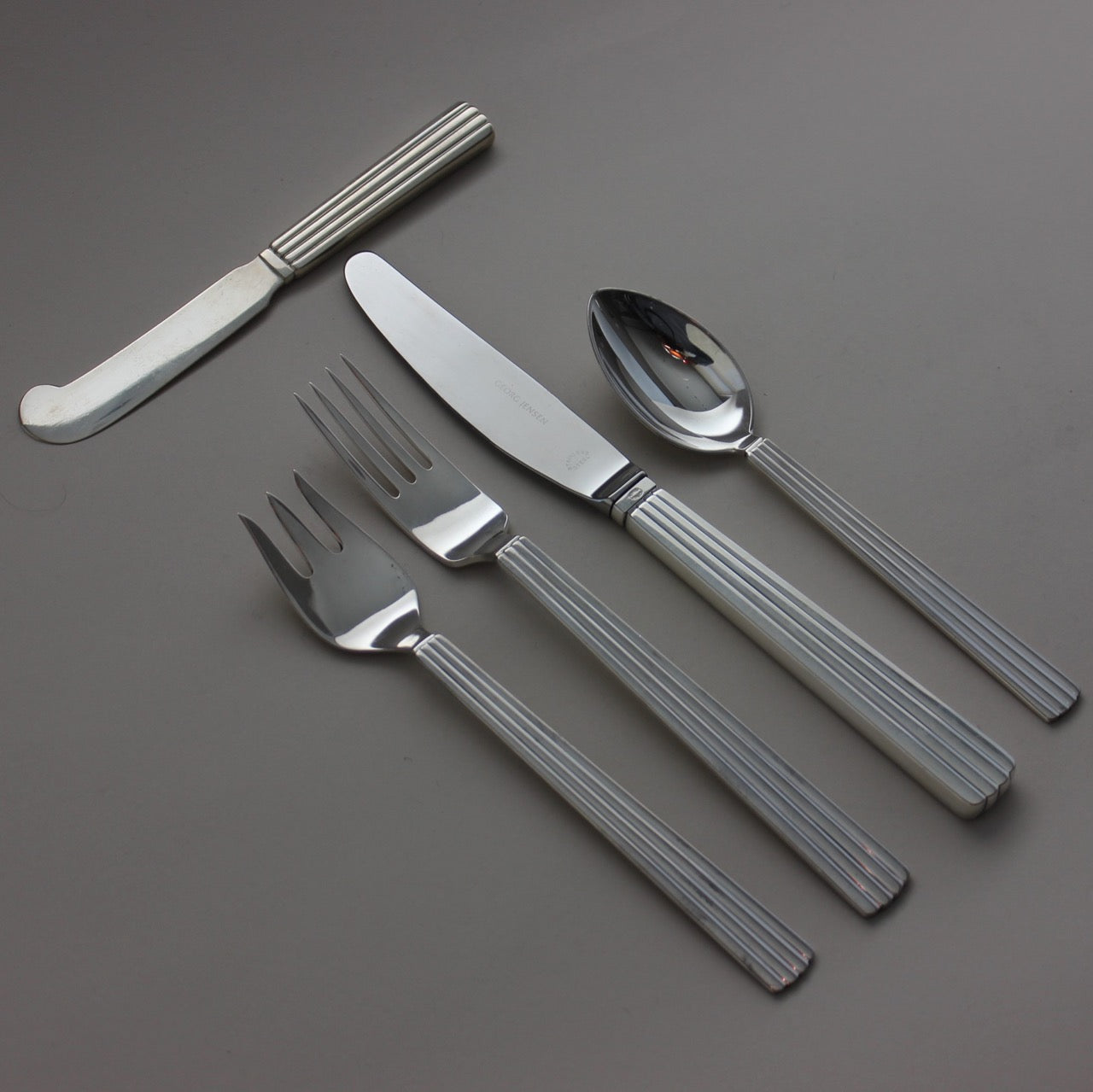 Estate Sterling Silver Georg Jensen "Bernadotte" by Sigvaard Bernadotte