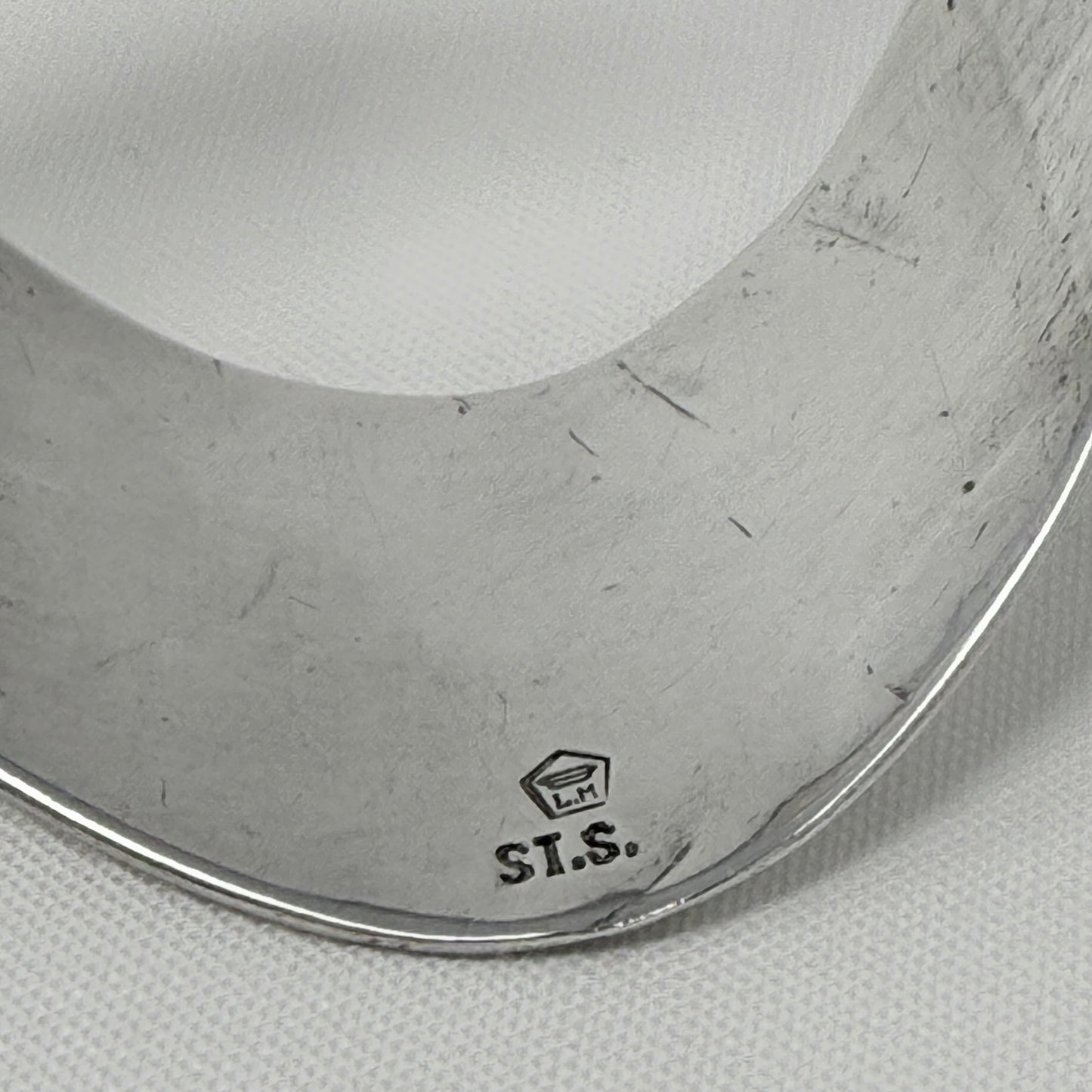Estate Sterling Silver Handmade Open Cuff Bracelet