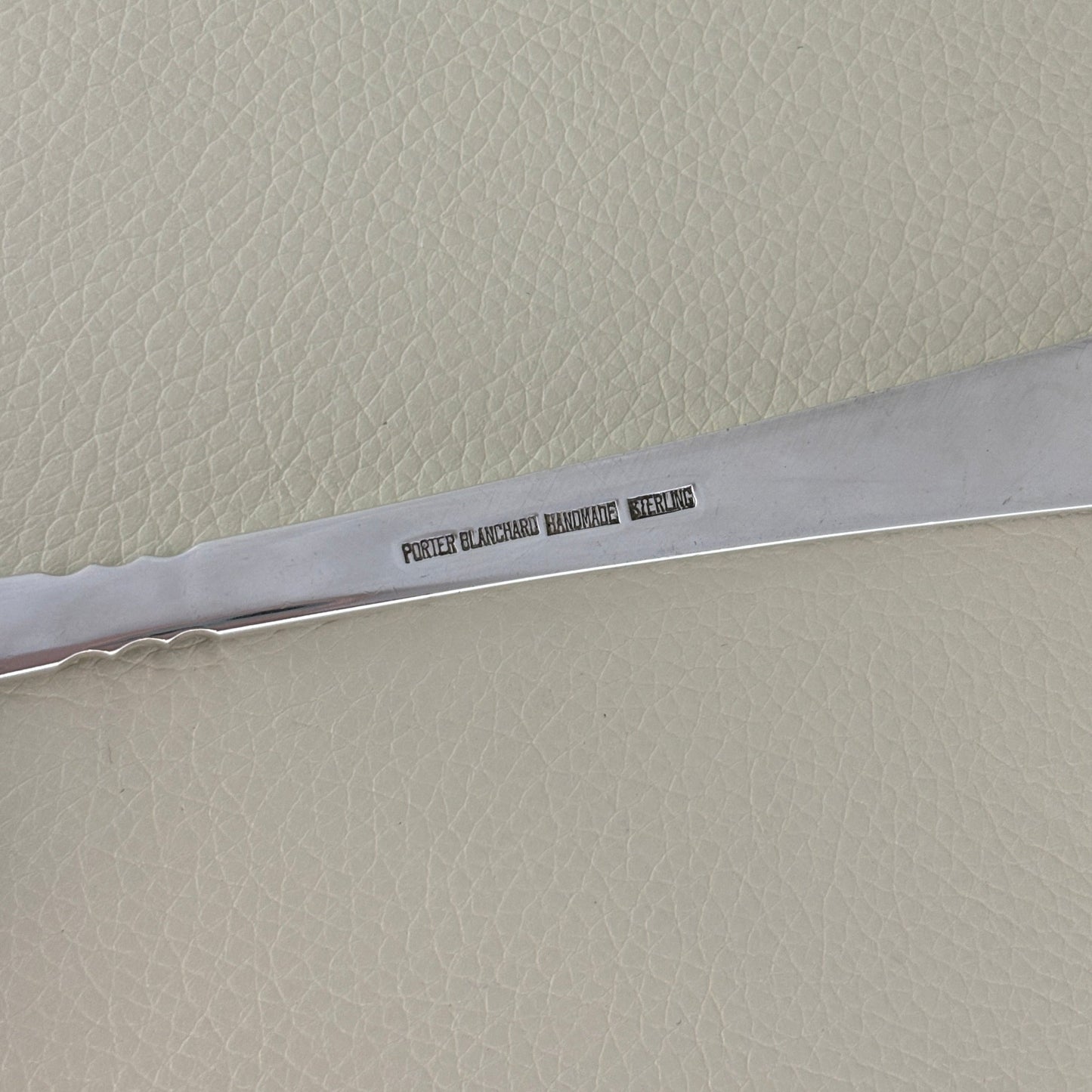 Estate Sterling Silver Porter Blanchard "Capri" Serving Fork