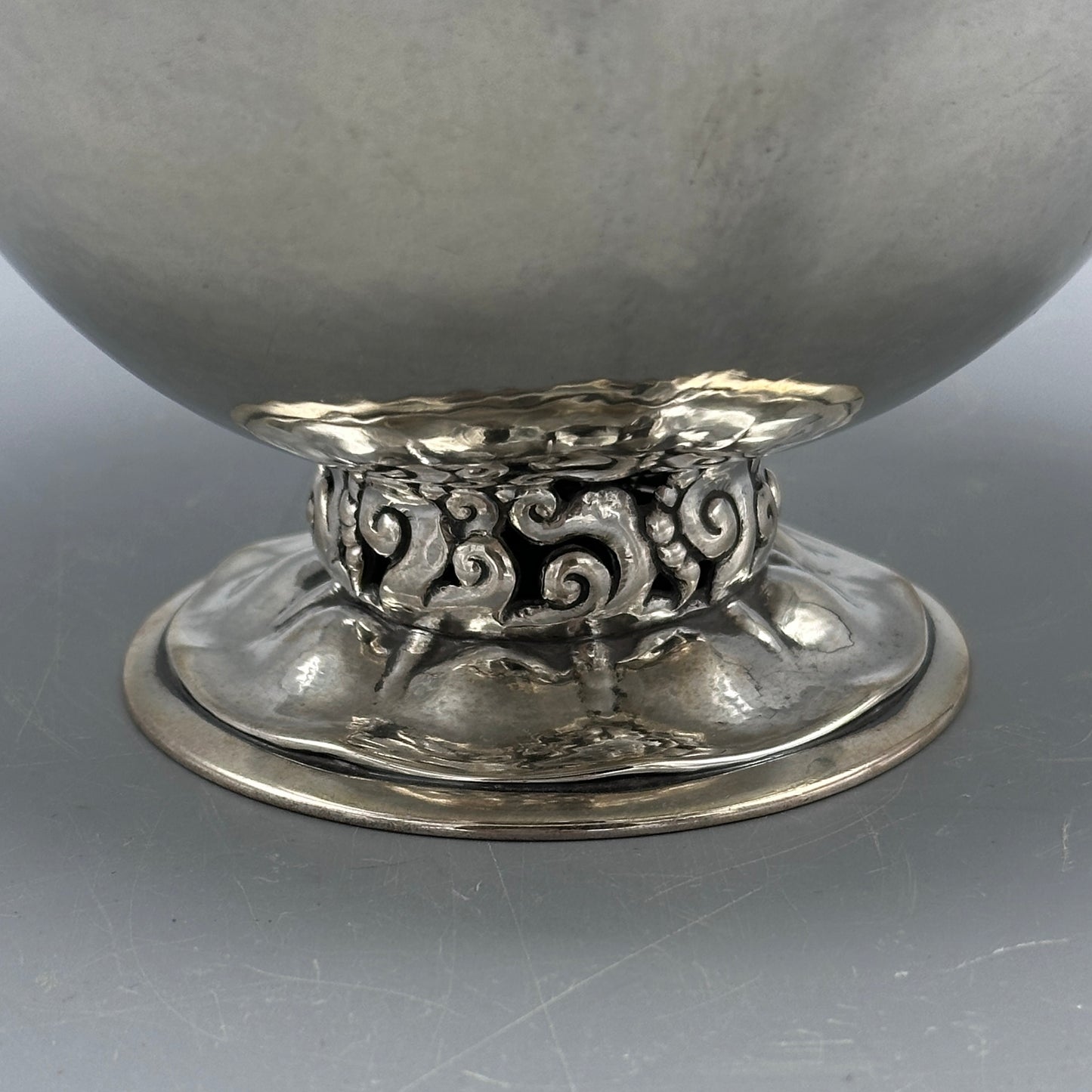 Peer Smed Large Sterling Silver Covered Dish