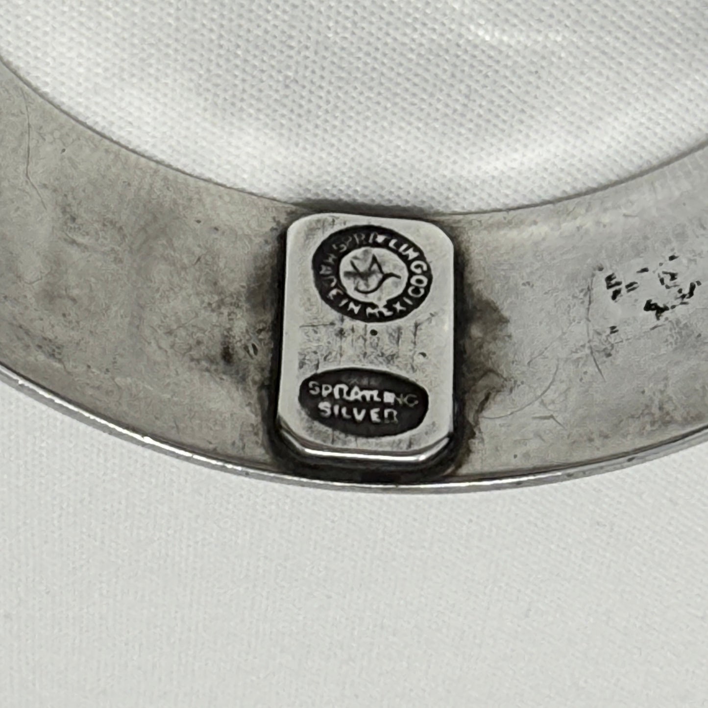 William Spratling Sterling Silver Heavy Hinged Bracelet