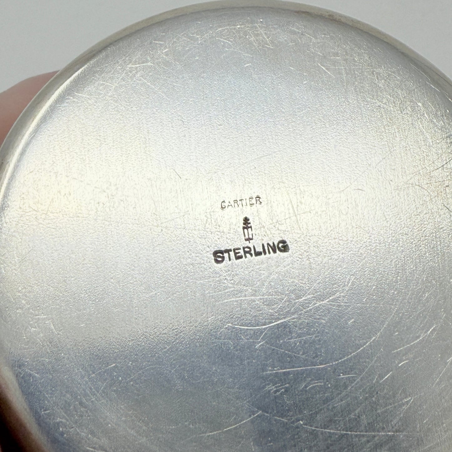 Estate Sterling Silver Child's Alphabet Cup