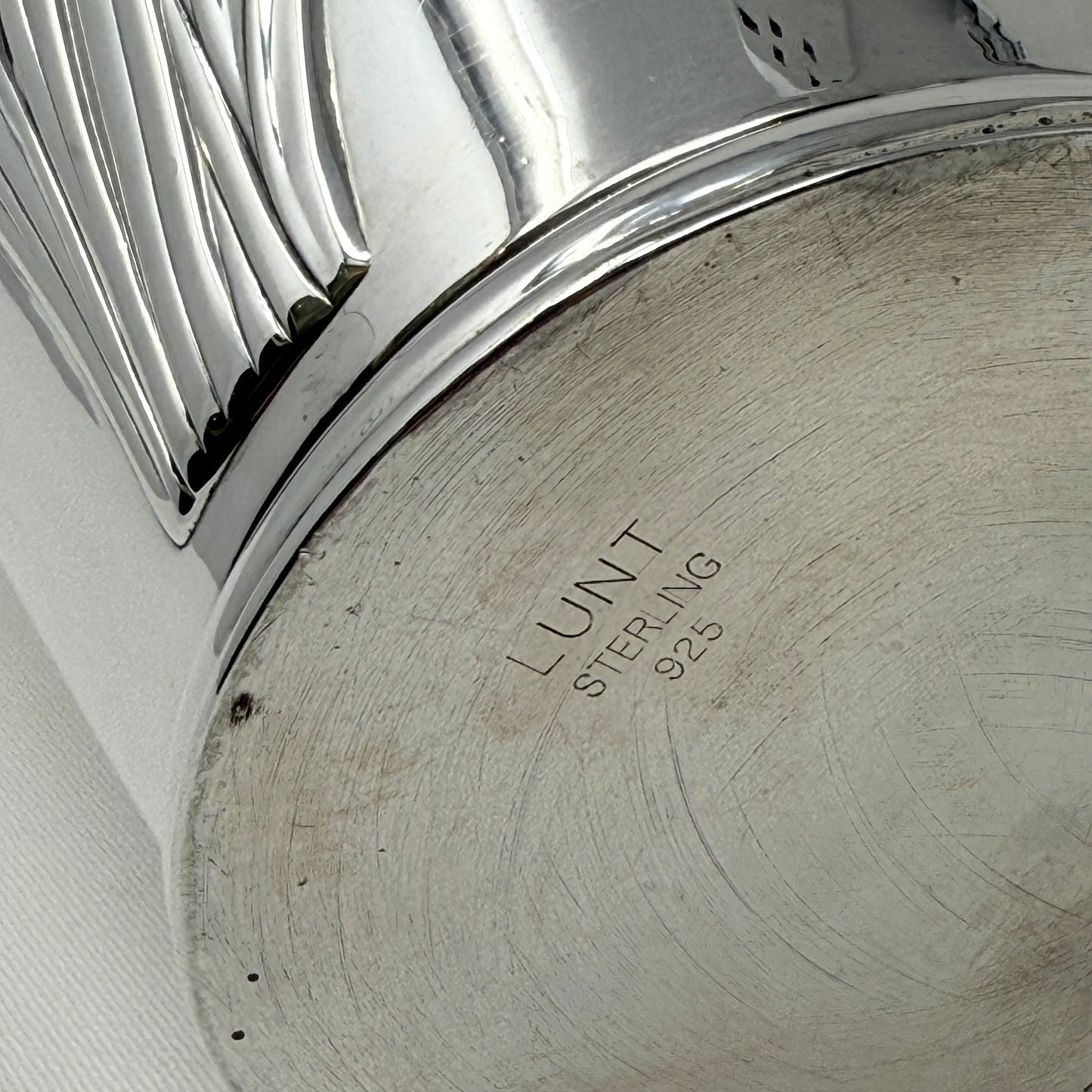 Lunt "Quintessence" Iris Sterling Silver Vase