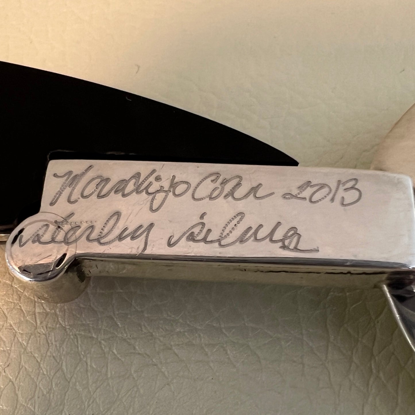 Mardi Jo Cohen Handmade Sterling Silver, Formica, & Rhinestone Memphis Design Soup Spoons 21 Pieces