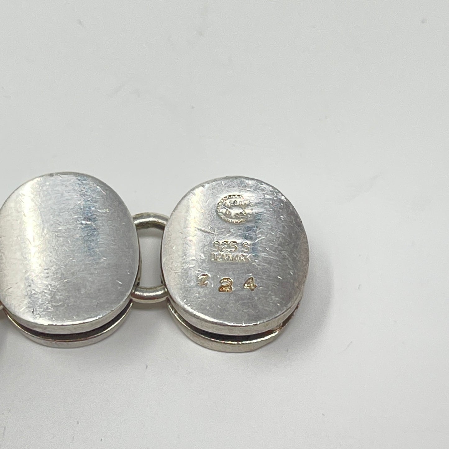 Estate Georg Jensen Sterling Silver Modern Necklace by Nanna Ditzel No 124