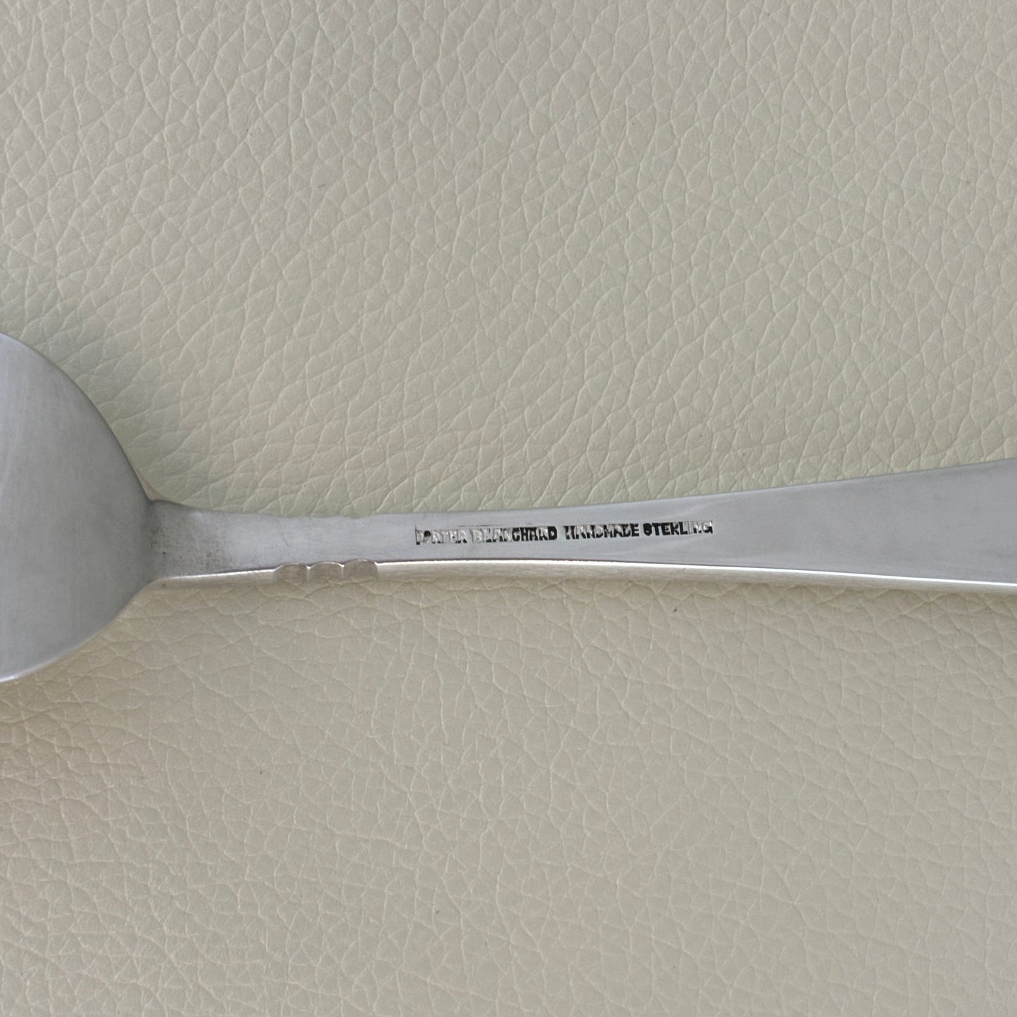 Estate Sterling Silver Porter Blanchard "Capri" Rare Cheese Knife w/ Pointed End