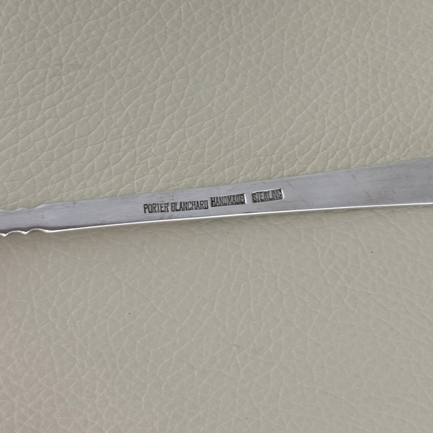 Estate Sterling Silver Porter Blanchard "Capri" Iced Teaspoon