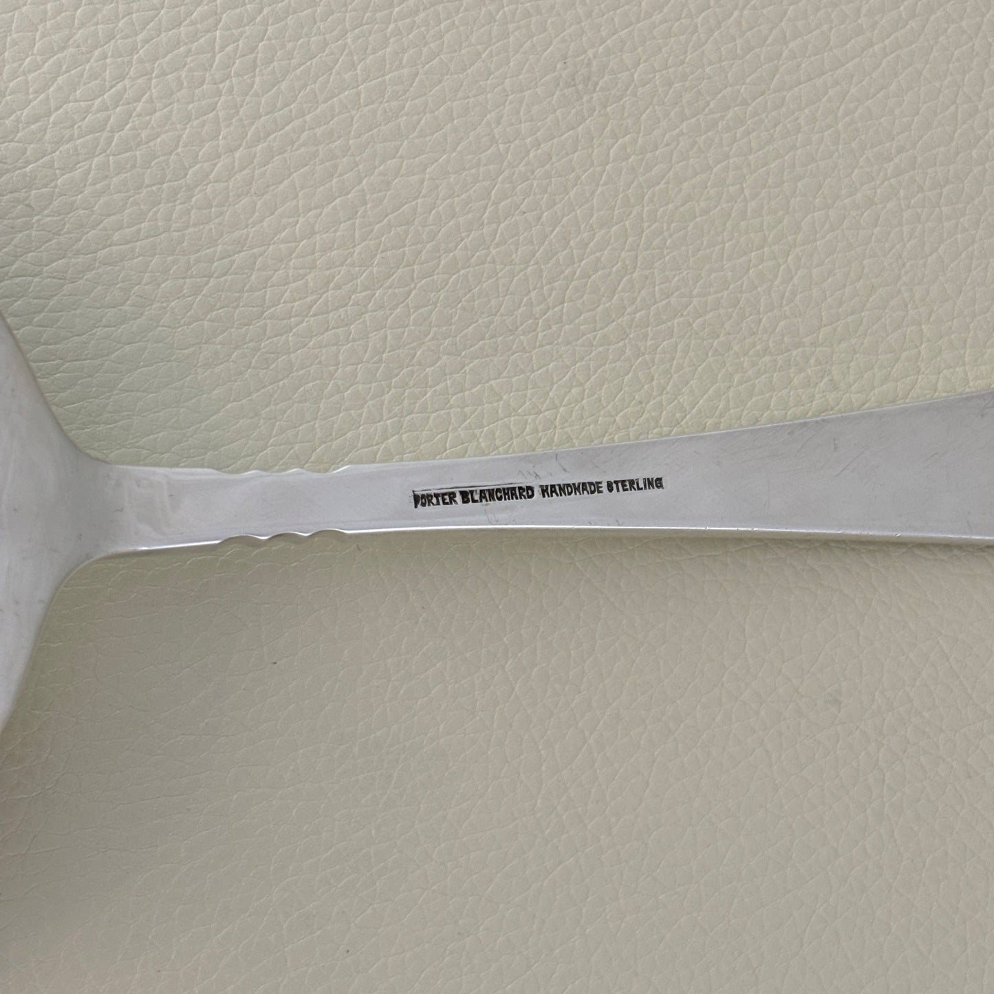 Estate Sterling Silver Porter Blanchard "Capri" Large Pastry Server