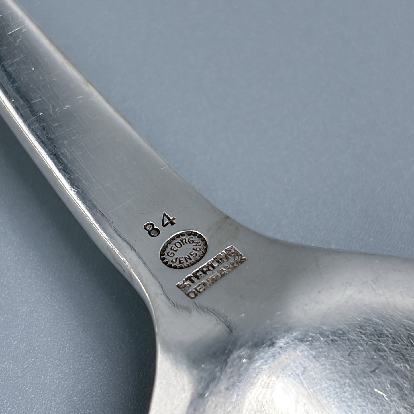 Estate Georg Jensen Sterling Silver "Blossom" Pastry Server No 84