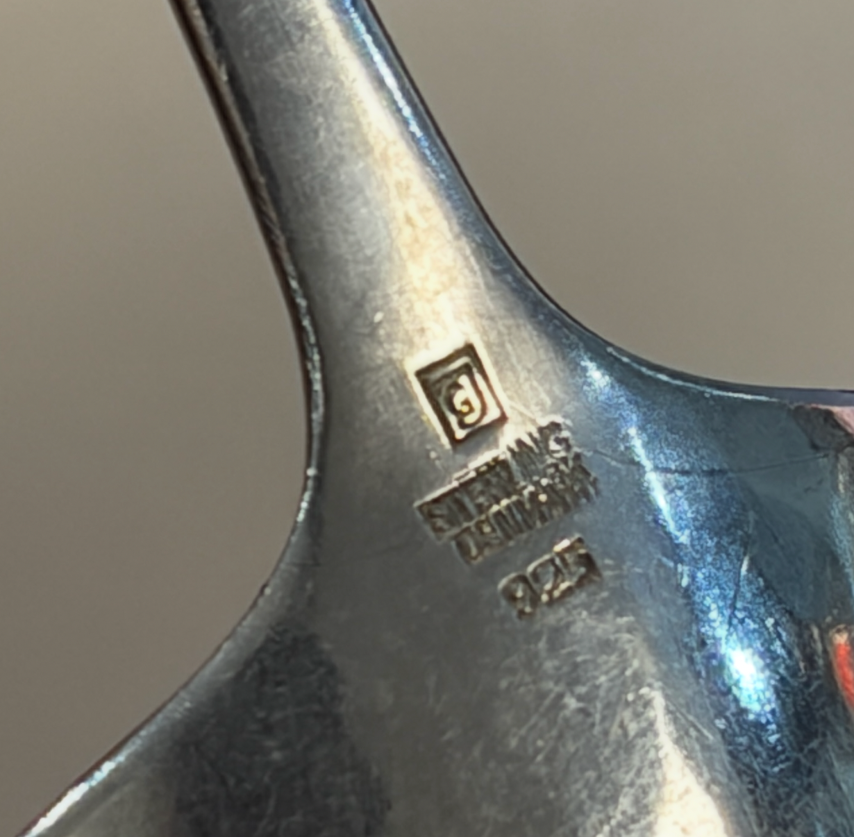 Estate Georg Jensen Sterling Silver "Blossom" Cream Ladle No 84