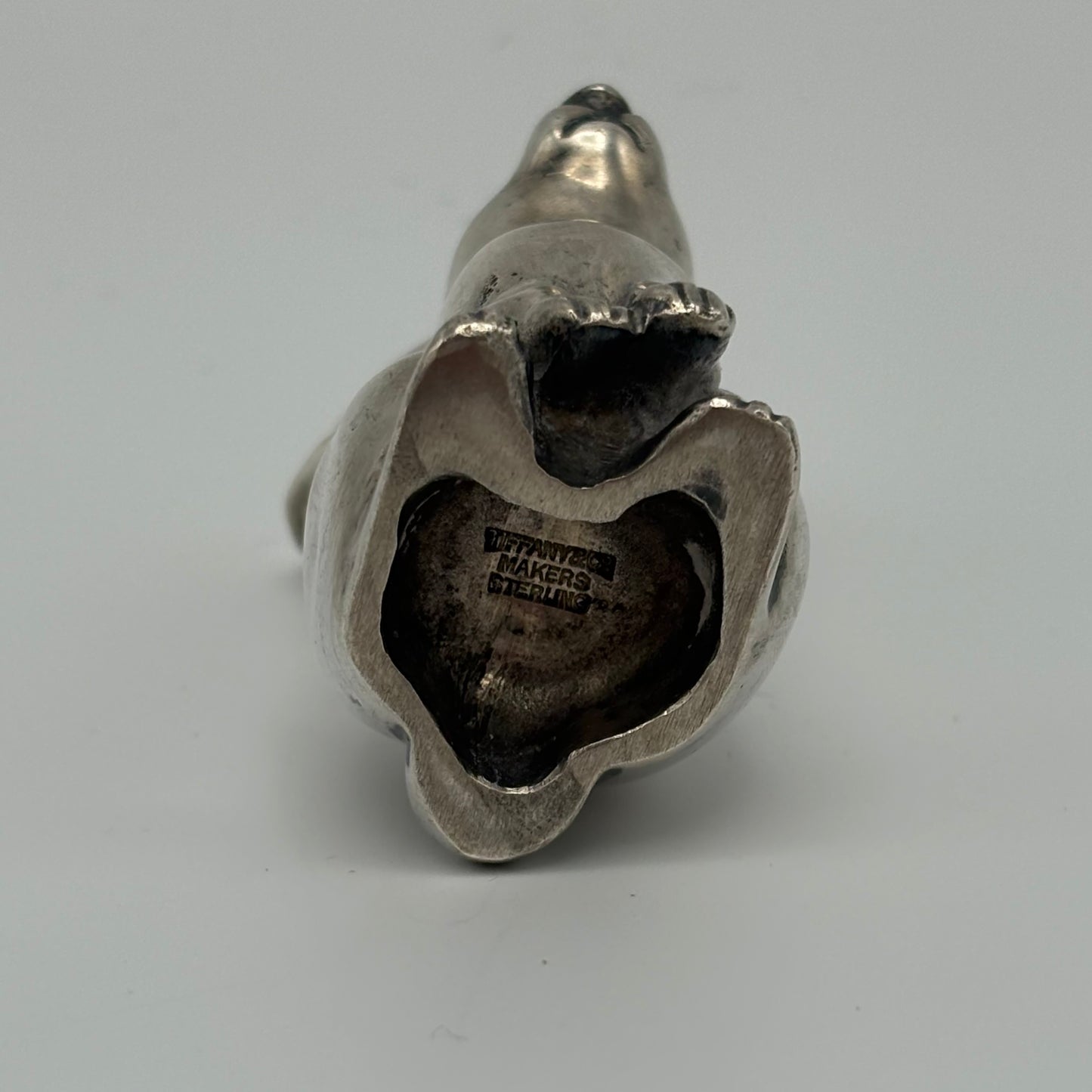 Estate Sterling Silver Miniature Statuette Hare by Tiffany & Co. - Original Box & Pouch